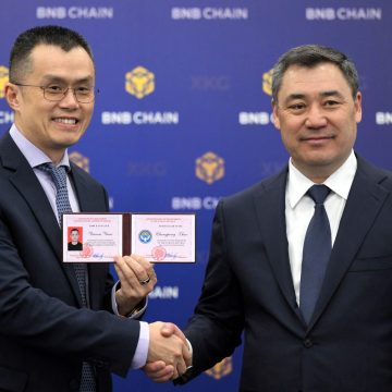 Чанпэн Чжао стал советником президента Кыргызстана по цифровым активам