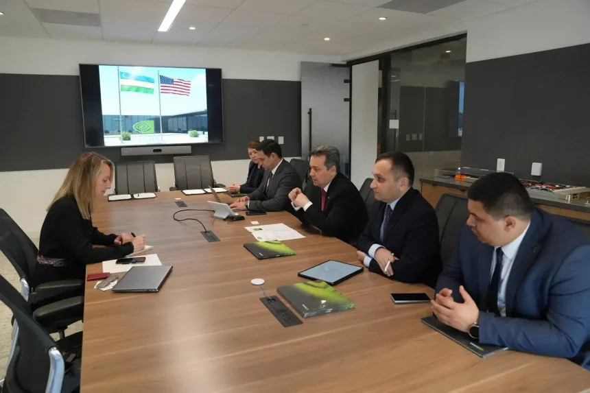 Узбекистан прорабатывает сотрудничество с NVIDIA в сфере ИИ и цифрового развития