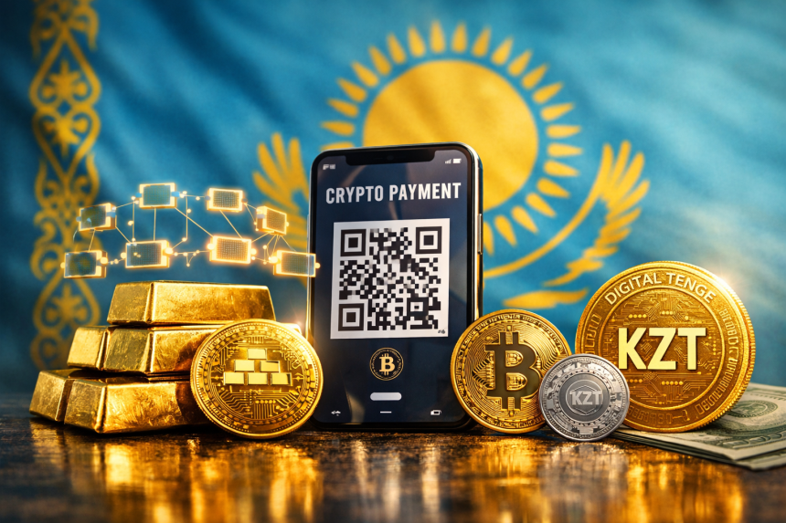 Казахстан тестирует токенизацию золота и QR-платежи, сохраняя запрет на прямые расчёты в криптовалюте