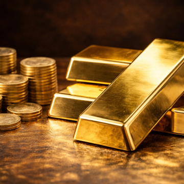 Стоимость золотых резервов Нацбанка Кыргызстана выросла почти в четыре раза