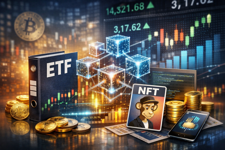 С чем крипторынок вошел в 2026 год: инфраструктура, ETF и новые платежные модели