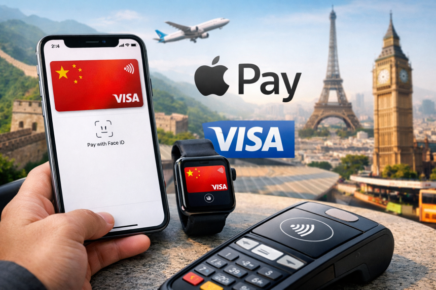 Visa открыла Apple Pay для китайских карт за границей