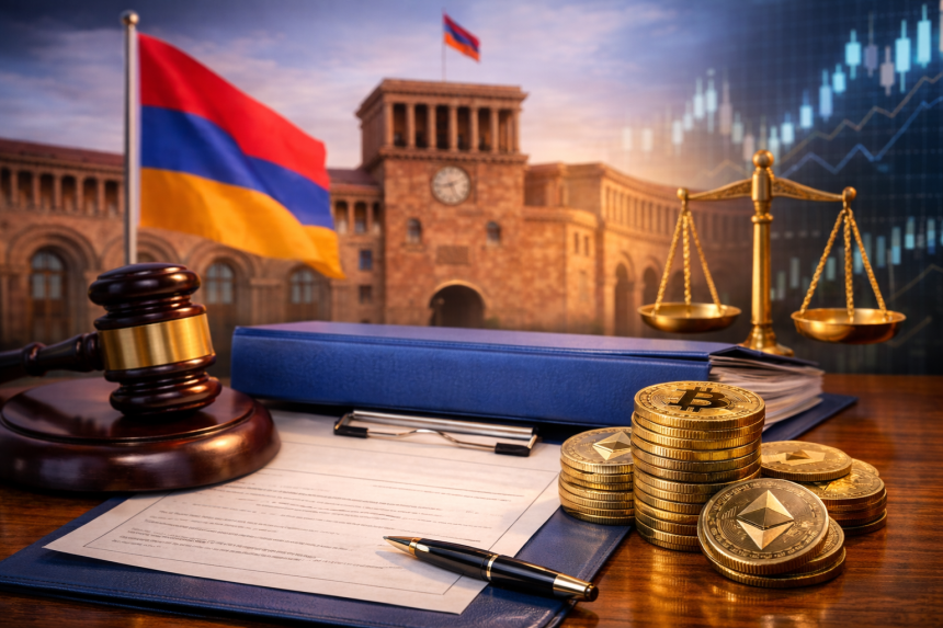 Армения вводит новые правила для участников рынка криптоактивов