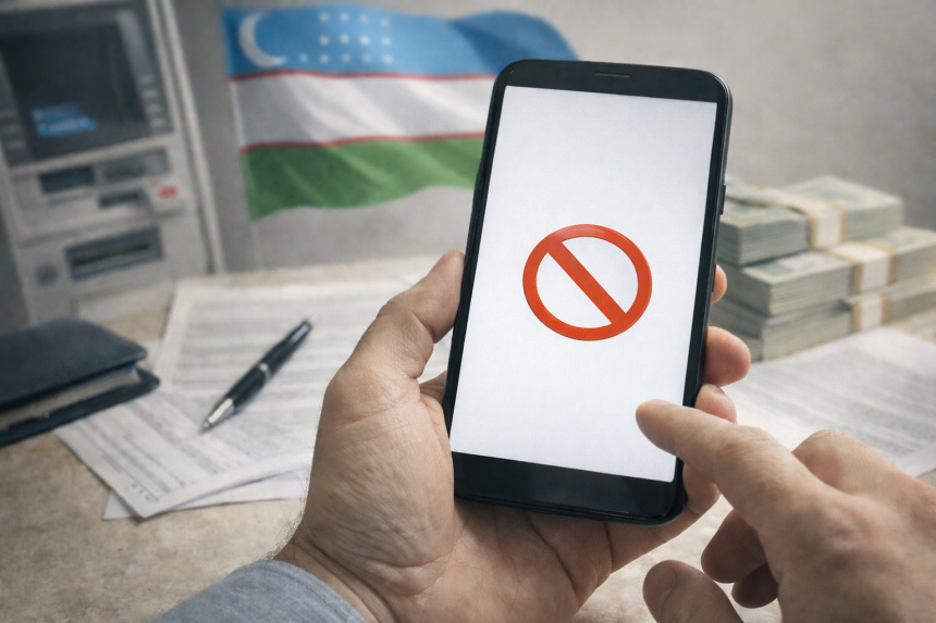 ChatGPT Image Jan 9, 2026, 05_08_36 PM В Узбекистане почти 440 тыс. человек ввели самозапрет на кредиты в 2025 году