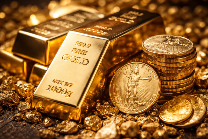 b79f4566-a9e3-4e21-b5bb-7f7a51dd1a43 Цена золота впервые в истории поднялась выше $4 900 за тройскую унцию