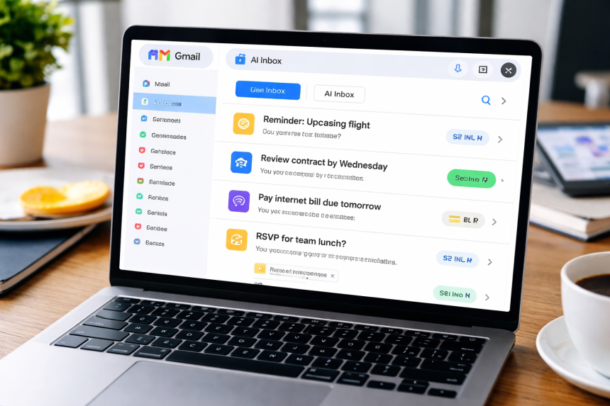 Google обновляет Gmail: «ИИ-входящие» превращают почту в список задач