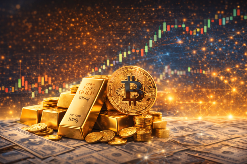 f440ac60-acfc-4094-b19c-ef6a73747a2e Рост цен на золото может предшествовать новому циклу на крипторынке