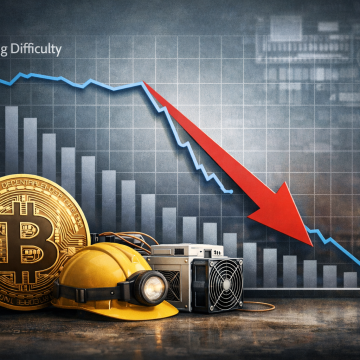 Сложность добычи биткоина обвалилась на 11% на фоне падения доходности