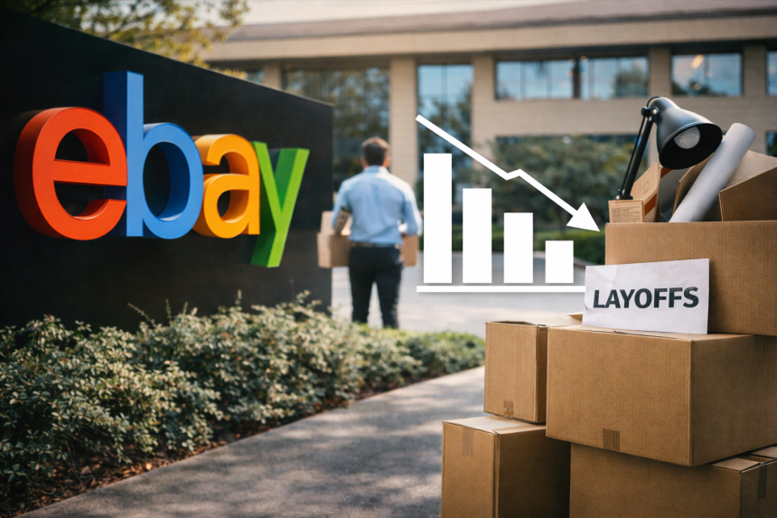 eBay сократит около 6% сотрудников в рамках реструктуризации