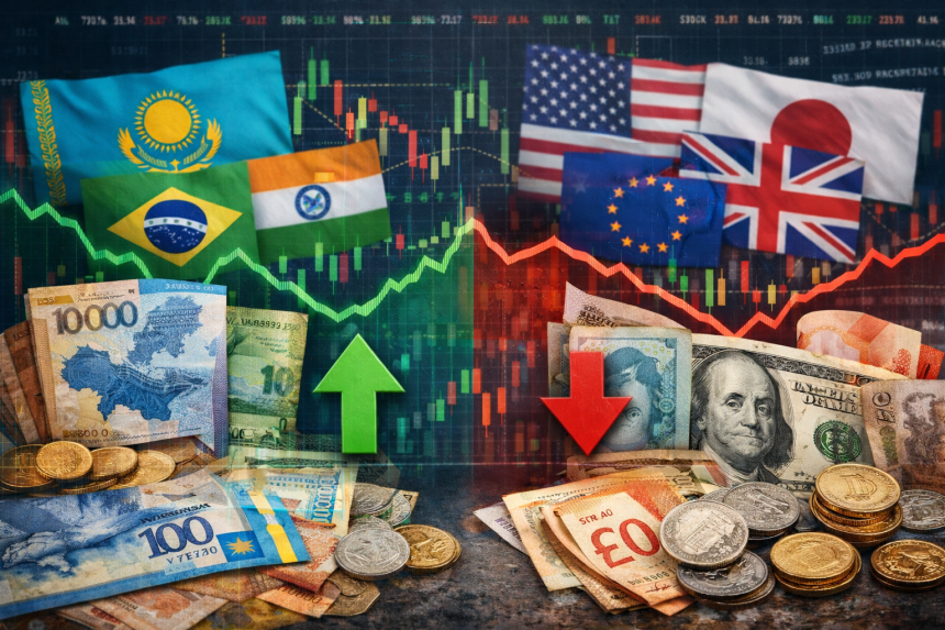458e2c80-c8fc-4e21-9cb0-5fedf74f13b8 Валюты развивающихся стран почти 200 дней стабильнее валют стран «Большой семерки»