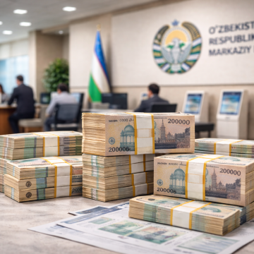 Объем банковского кредитования в Узбекистане превысил 604 трлн. сумов к началу 2026 года