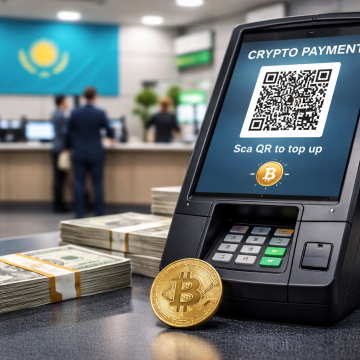 Казахстан готовит запуск QR-платежей для пополнения криптосчетов
