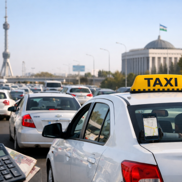 Онлайн-такси в Узбекистане сформировали рынок на 9,6 трлн сумов по итогам 2025 года