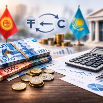 Нацбанк Кыргызстана продлил приостановку ограничений по операциям с тенге до 15 сентября 2026 года