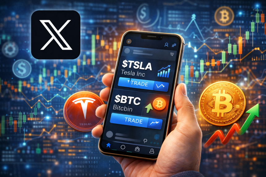 c6cca267-e2ad-4f69-8898-55cf8c8e4fa8 X готовится запустить торговлю акциями и криптовалютами прямо в ленте