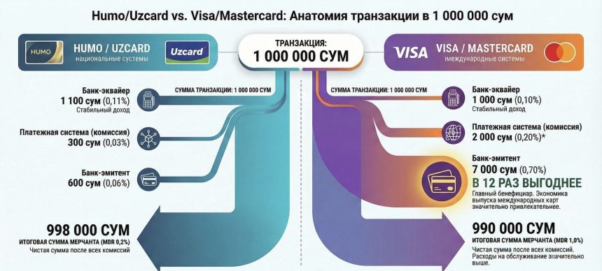 Банки Узбекистана все чаще делают ставку на международные платежные системы — мнение эксперта