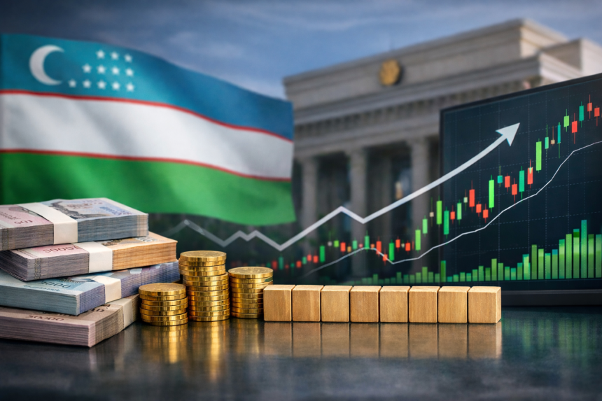 Ликвидность банковской системы Узбекистана в IV квартале выросла на 49%