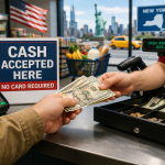 В штате Нью-Йорк введено обязательное принятие наличных платежей в рознице