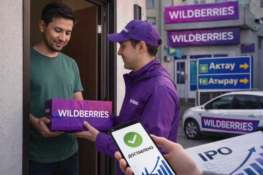 Wildberries запустила доставку «по клику» из ПВЗ еще в двух городах Казахстана