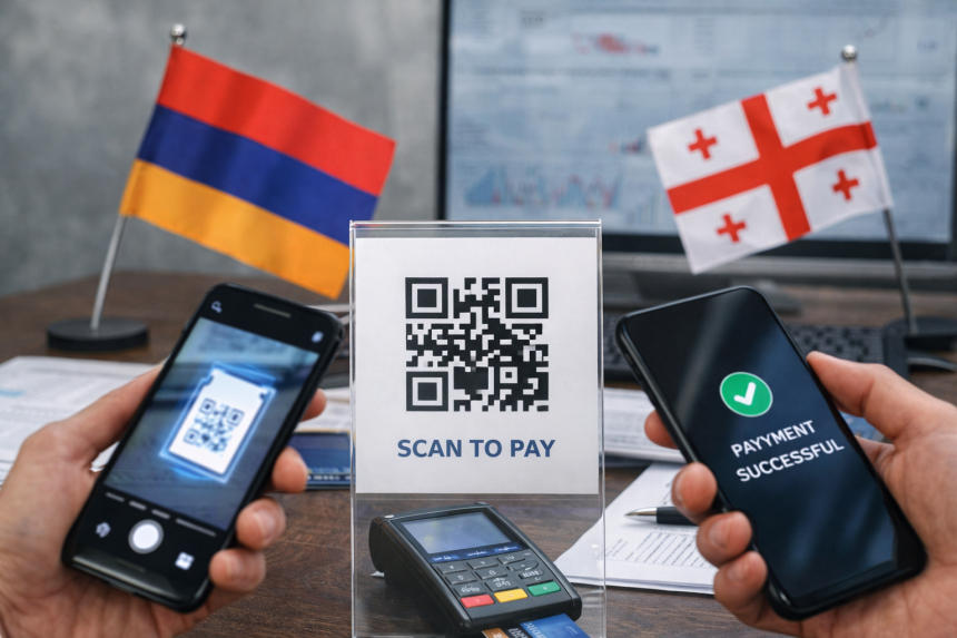 Армения и Грузия обсуждают интеграцию мгновенных платежей и единых QR-кодов