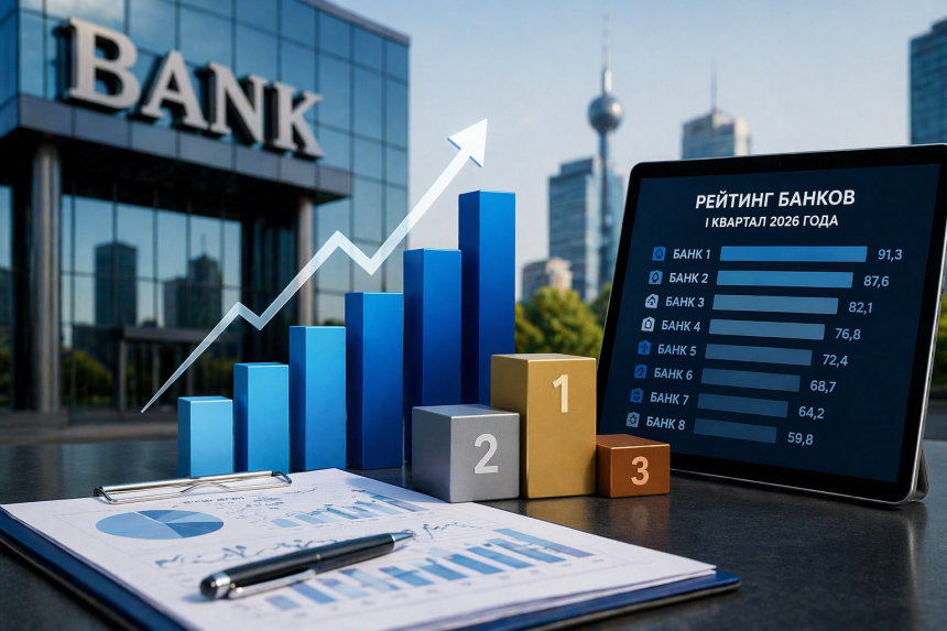 Рейтинг банков Узбекистана изменился по итогам первого квартала