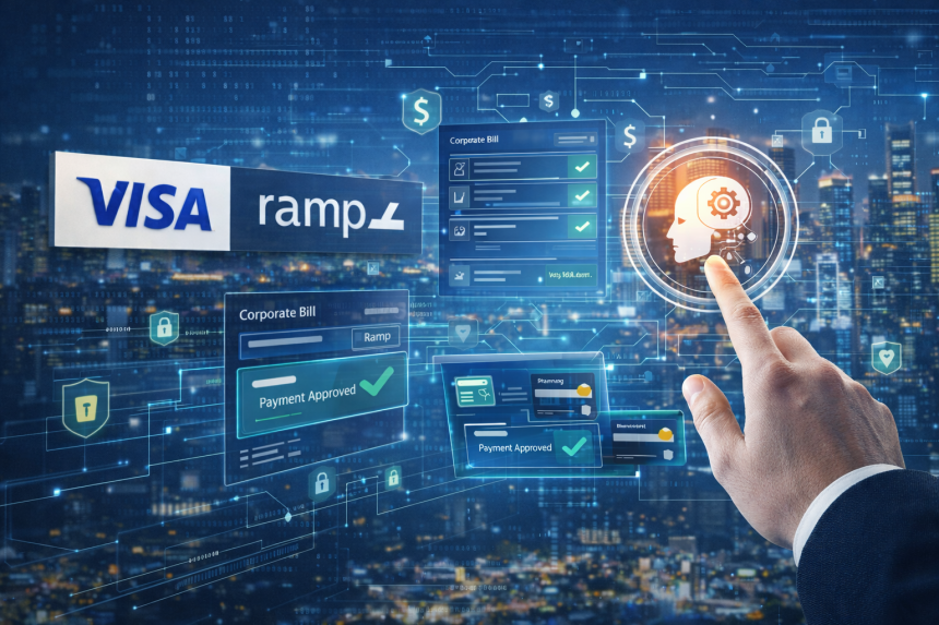 Visa и Ramp внедряют ИИ-агентов для автоматизации корпоративных платежей