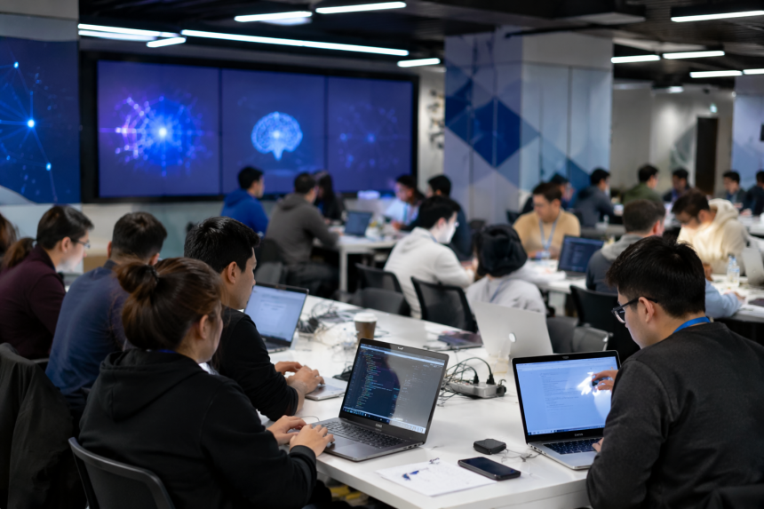 Президенты Узбекистана и Казахстана посетили AI-хакатон в Бухаре