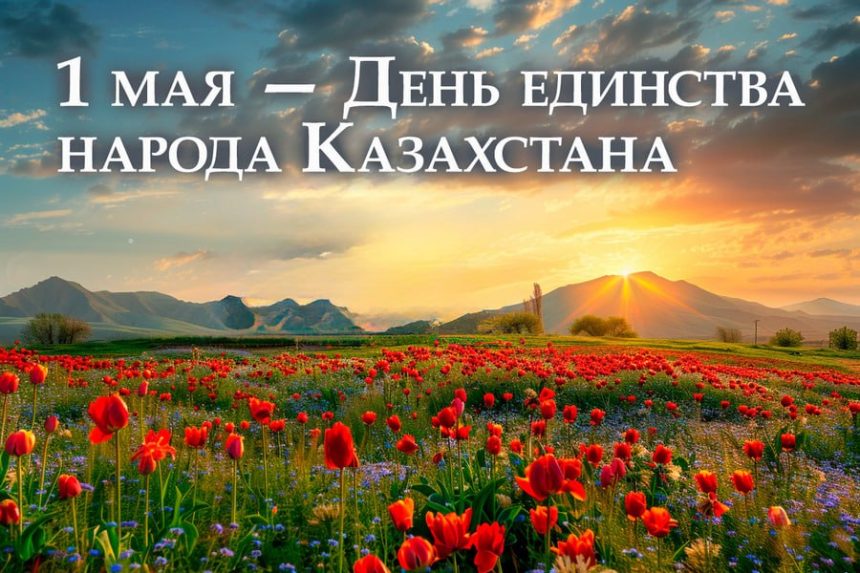 1 мая — День единства народа Казахстана!