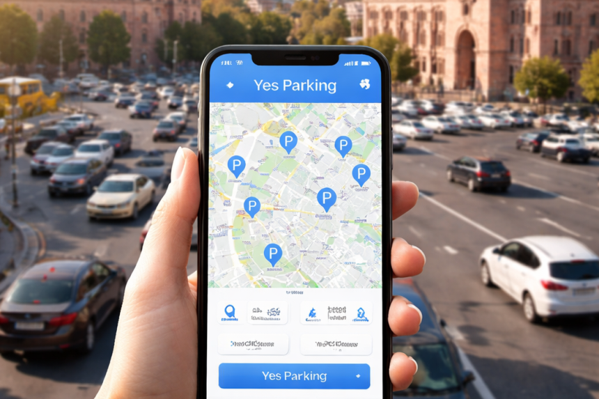 В Ереване запустят приложение Yes Parking для оплаты парковки банковской картой