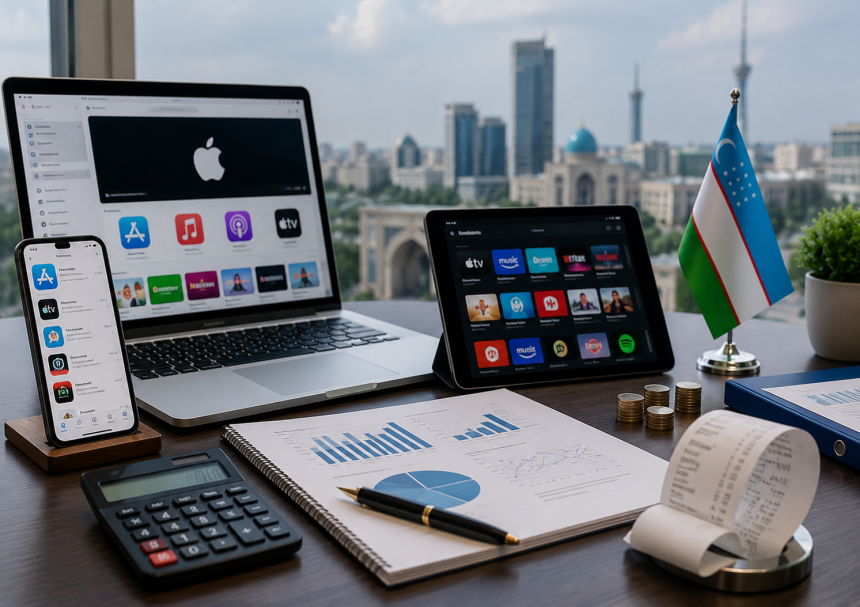 Apple стала крупнейшим налогоплательщиком среди иностранных цифровых сервисов в Узбекистане
