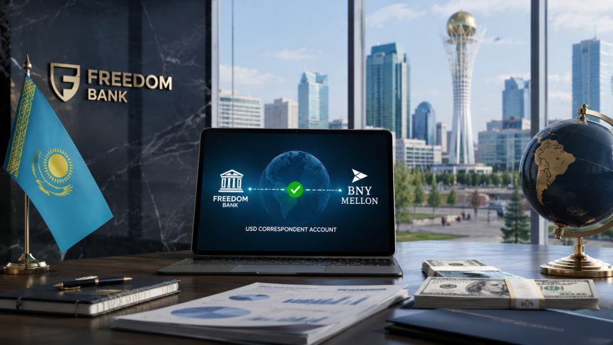 Freedom Bank открыл прямой долларовый корсчет в BNY Mellon