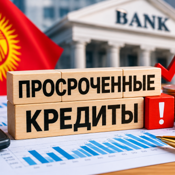 Просроченные кредиты в банках Кыргызстана превысили 10 млрд сомов