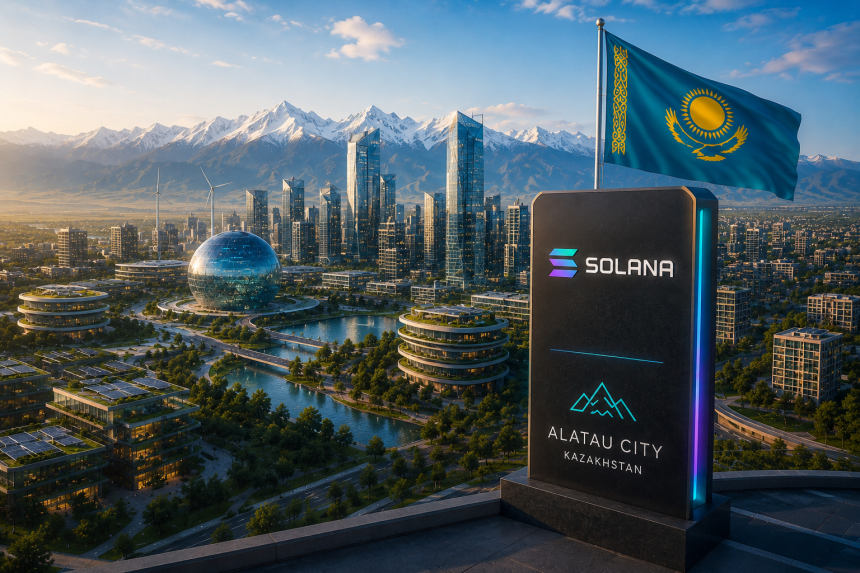 Solana вложится в казахстанский крипто-город Алатау: соглашения на $6 млрд