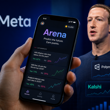 Meta разрабатывает приложение для рынков прогнозов по модели Polymarket
