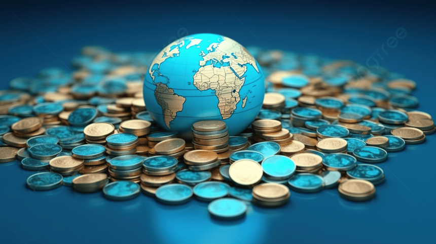 pngtree-global-economy-boost-coins-resting-on-a-blue-globe-background-a-picture-image_7235195 Всемирный банк: рост мировой экономики замедлится до 2,5% в 2026 году — минимум со времён пандемии