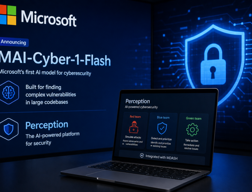 Microsoft представила ИИ-модель для кибербезопасности и платформу Perception