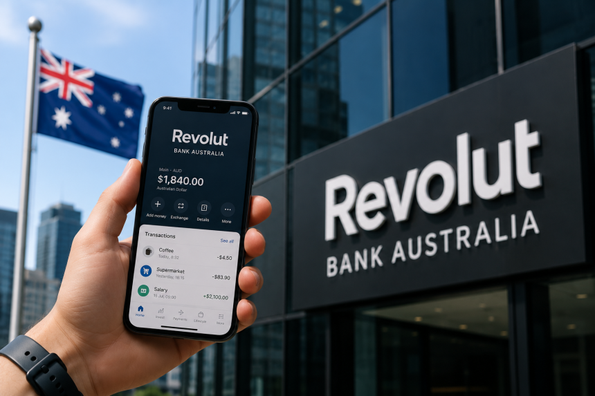Revolut получил банковскую лицензию в Австралии и запустил Revolut Bank Australia