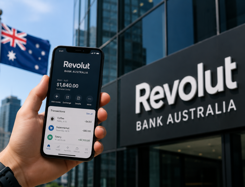 Revolut получил банковскую лицензию в Австралии и запустил Revolut Bank Australia