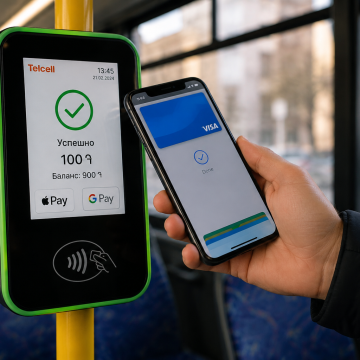 В общественном транспорте Еревана запустили оплату через Apple Pay и Google Pay