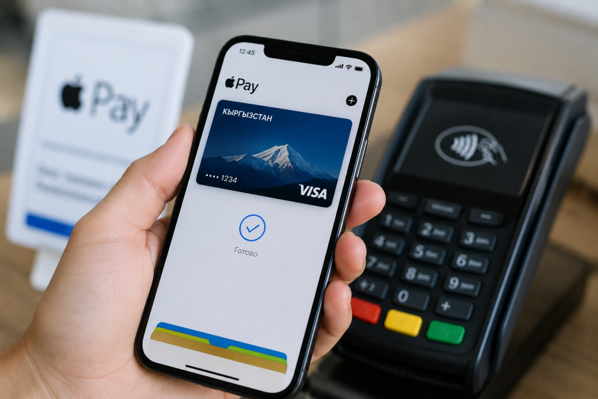 В Кыргызстане появилась возможность подключить карты к Apple Pay