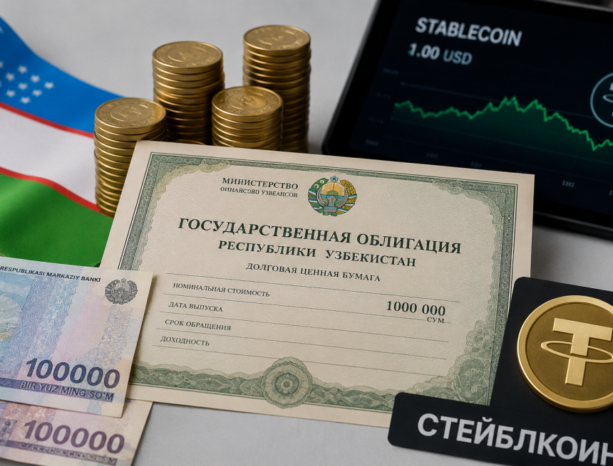 В Узбекистане стейблкоины разрешили обеспечивать государственными облигациями