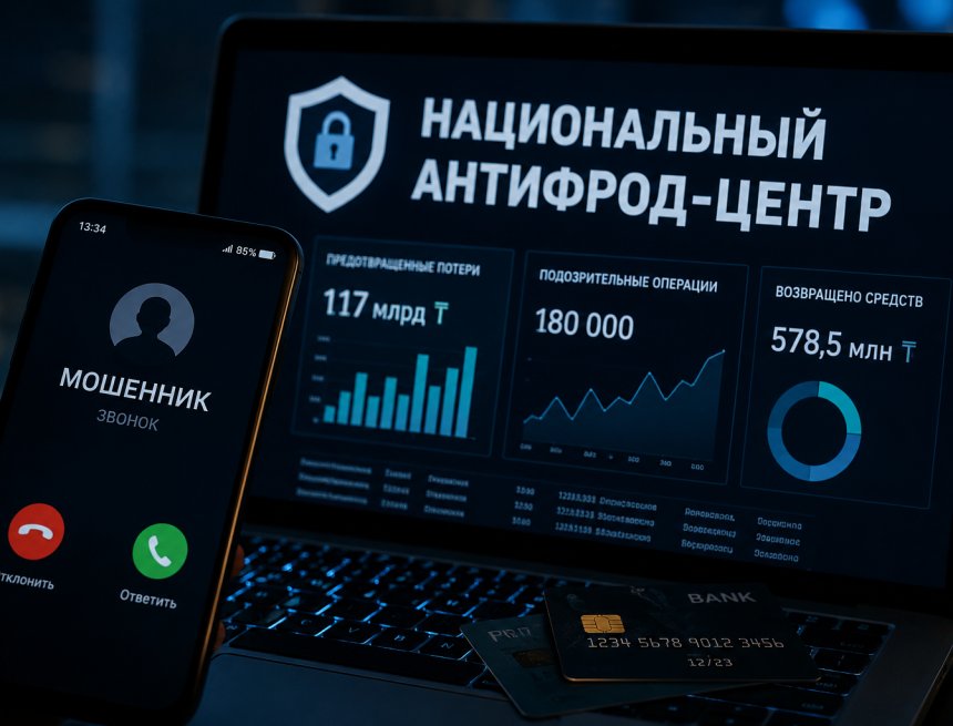 Антифрод-центр Казахстана предотвратил хищения более чем на 117 млрд тенге
