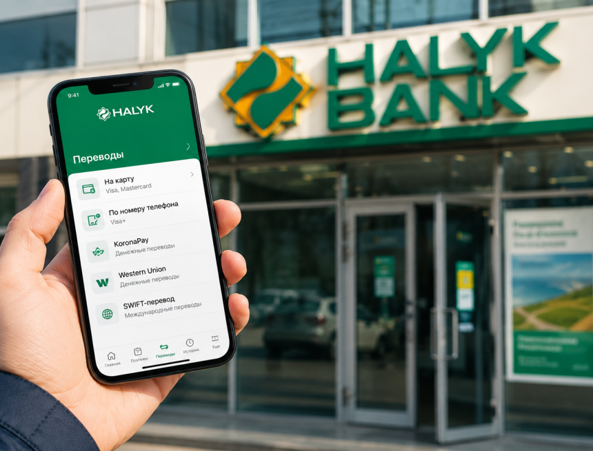 Halyk Bank планирует возобновить переводы за рубеж в национальной валюте