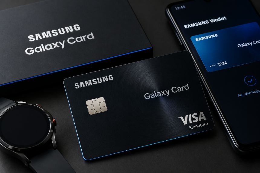 Samsung представила кредитную карту Galaxy Card