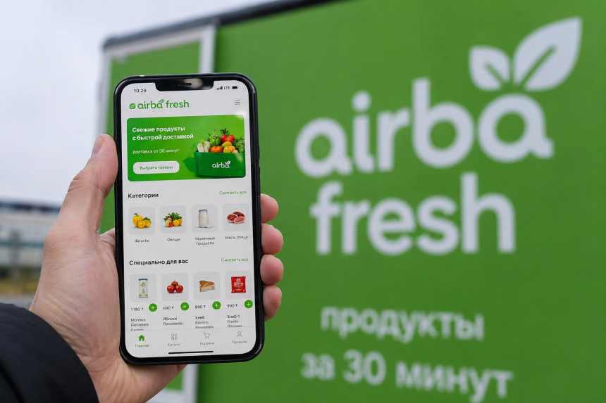 Airba Fresh закрывает сервис доставки продуктов в Алматы