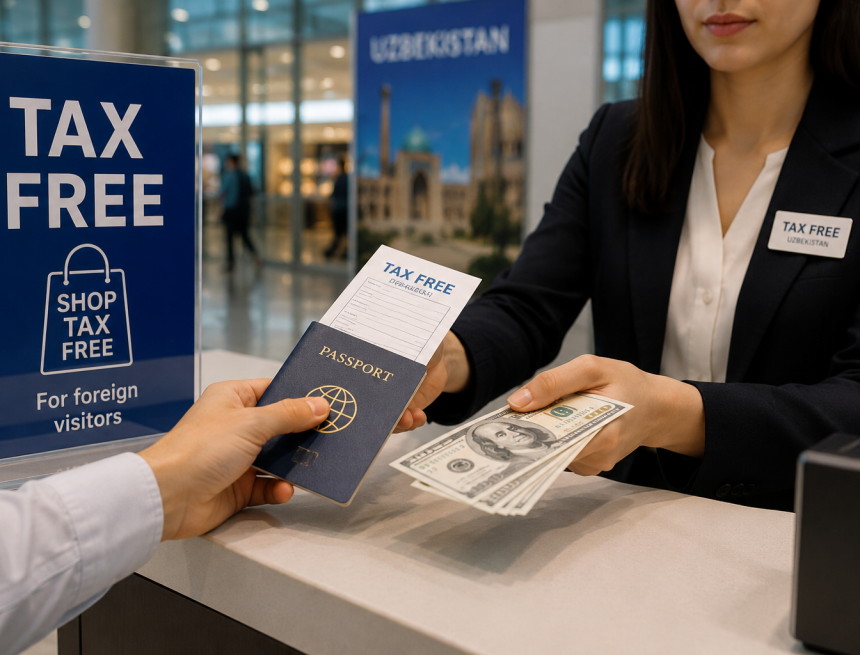 такс Узбекистан упростил систему Tax Free: иностранцам разрешили получать возврат НДС наличными