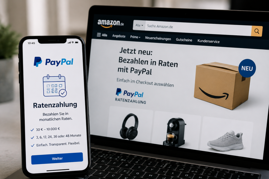 PayPal и Amazon запустят рассрочку BNPL в Германии и Австрии