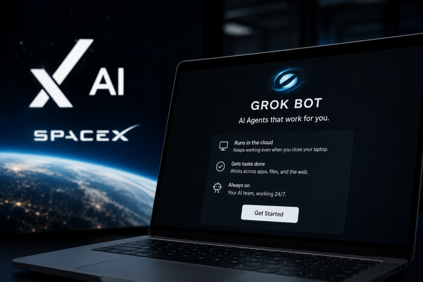 SpaceXAI запустила Grok Bot – ИИ-агенты будут работать даже при закрытом ноутбуке