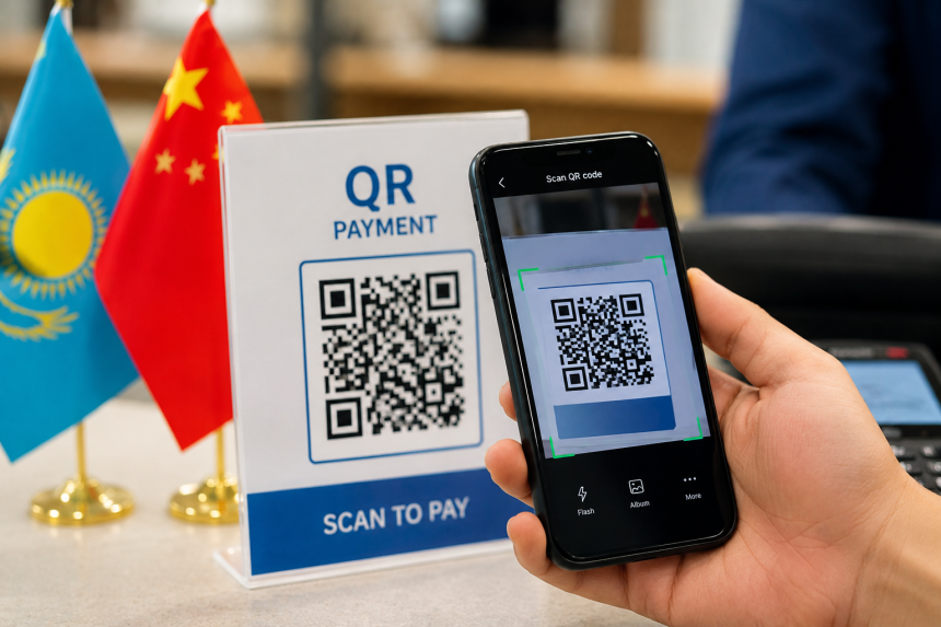 Казахстан и Китай интегрируют QR-платежи до конца года