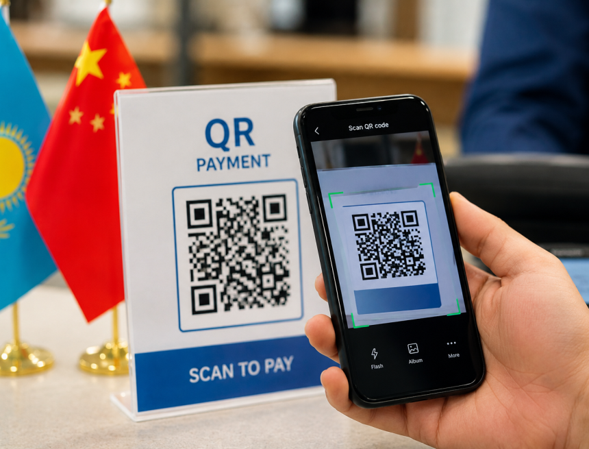 68ccf8a5-48c9-45c3-8a8c-1acbec15801e Казахстан и Китай интегрируют QR-платежи до конца года